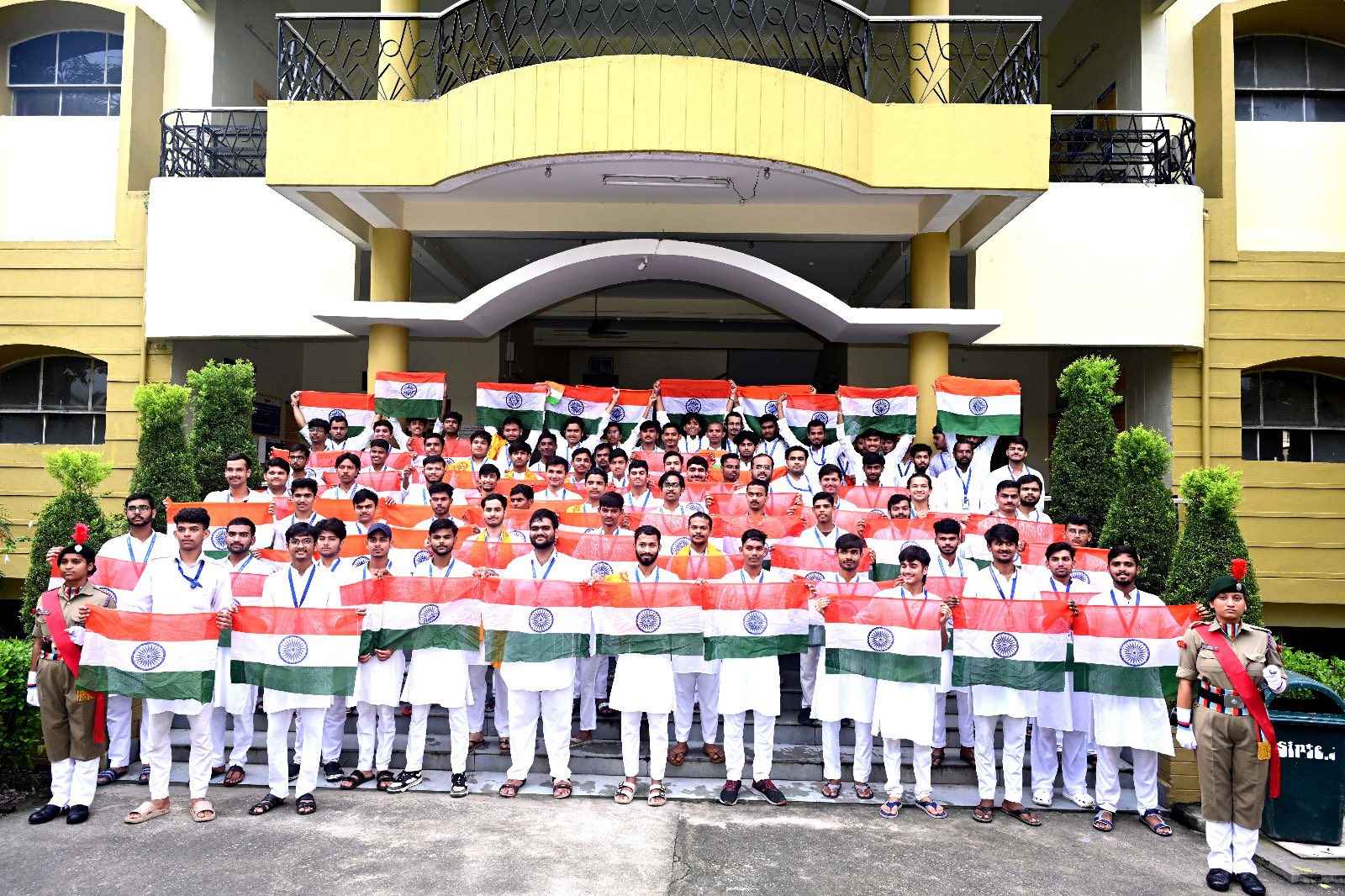 हर घर पर तिरंगा अभियान रैली का आयोजन